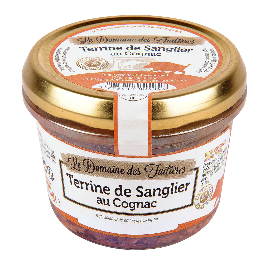 Wild Boar Terrine (Sanglier) 180g Domaine des Tuillieres