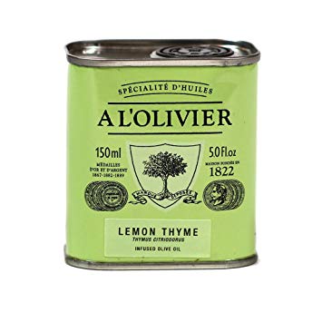 A L'Olivier Olive Oil with Lemon & Thyme 150ml - BBD 11.25