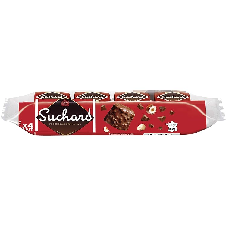 Chocolate Rocher Milk Chocolate 4 x 35g Suchard - BBD 28.01.25