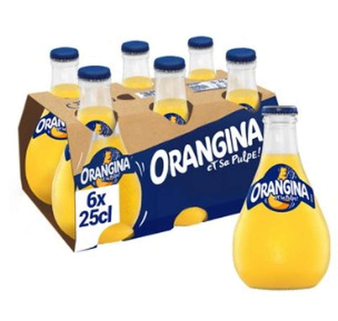 Orangina pack 6 x 250ml bottles
