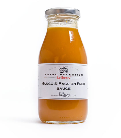 Belberry Mango & Passionfruit Coulis 250ml