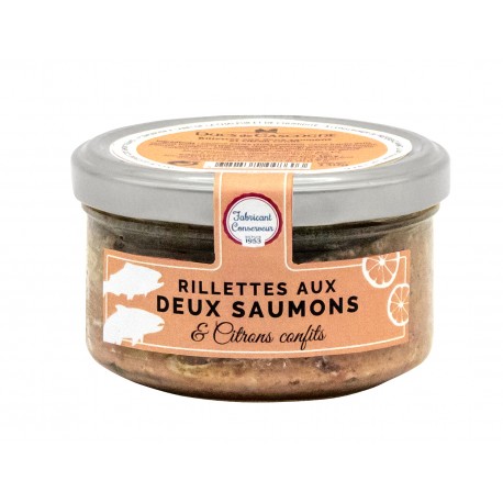 Ducs de Gascogne Salmon Rillettes with Confit Lemon 130g