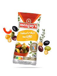 Menguys Cocktail Olives & Lupins 170g