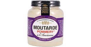 Moutarde a L'ancienne with Figs 100g (Grainy Mustard with Figs) Pommery 100g