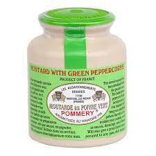 Moutarde au Poivre Vert (Green Peppercorn Mustard) Pommery 250g
