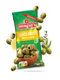 Menguys Green Olives with Lemon & Thyme 170g