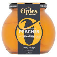 Peaches with Luxardo 12 year old Brandy 460g