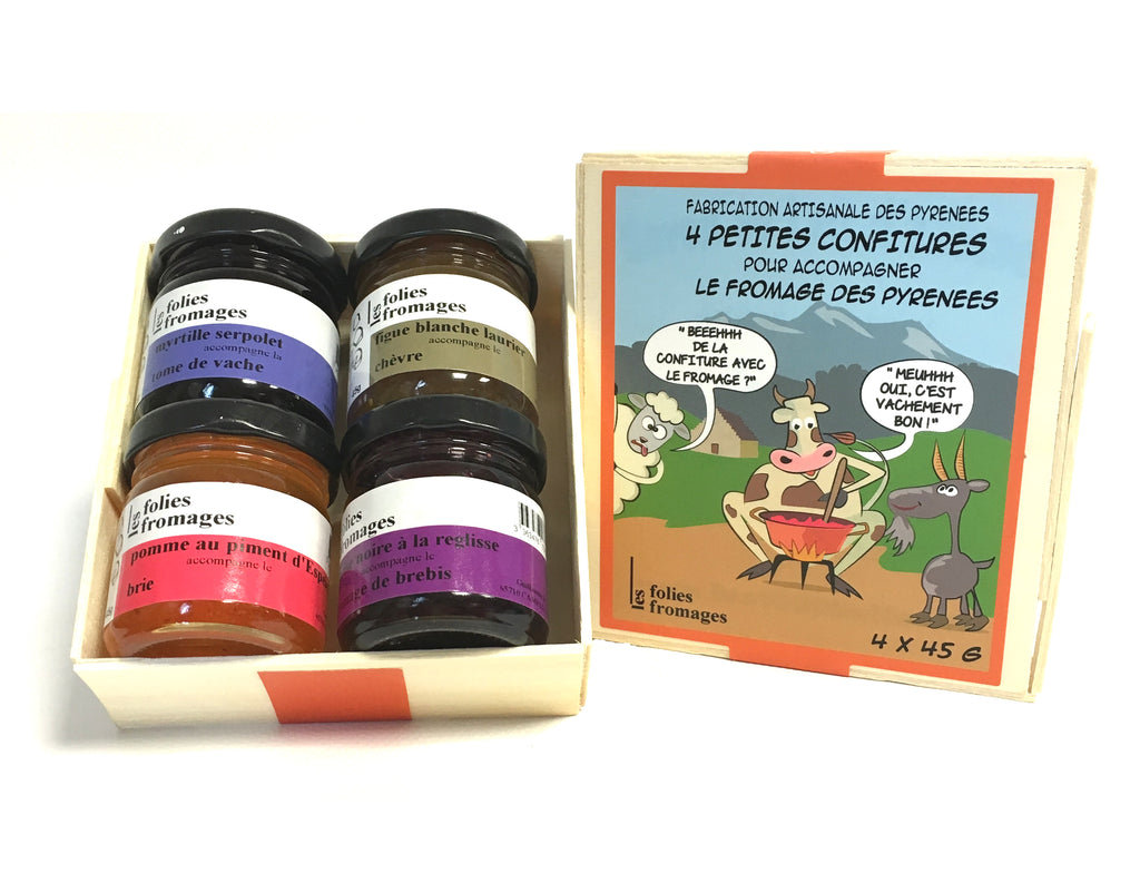 Folie Fromages Jams to Pair with Cheese Gift Box