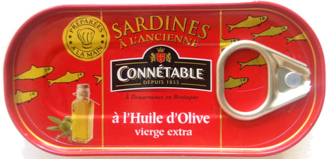 Sardines whole in Olive Oil 55g Connetable