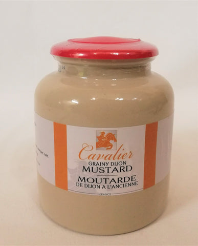 Grain Mustard in Stone Jar 500g Cavalier