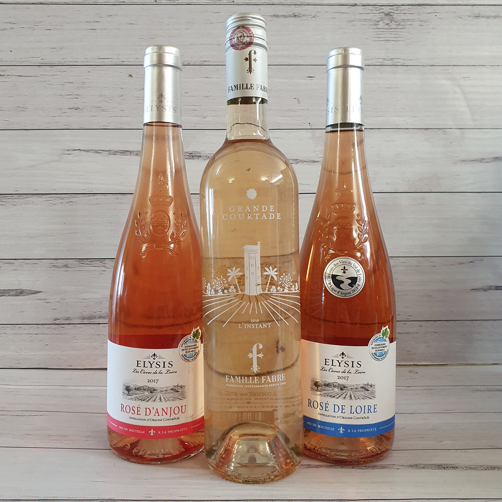 French Rose Wine 3 pack