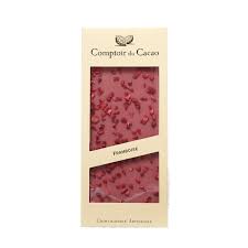 Comptoir du Cacao Ruby Chocolate with Freeze Dried Raspberry 90g